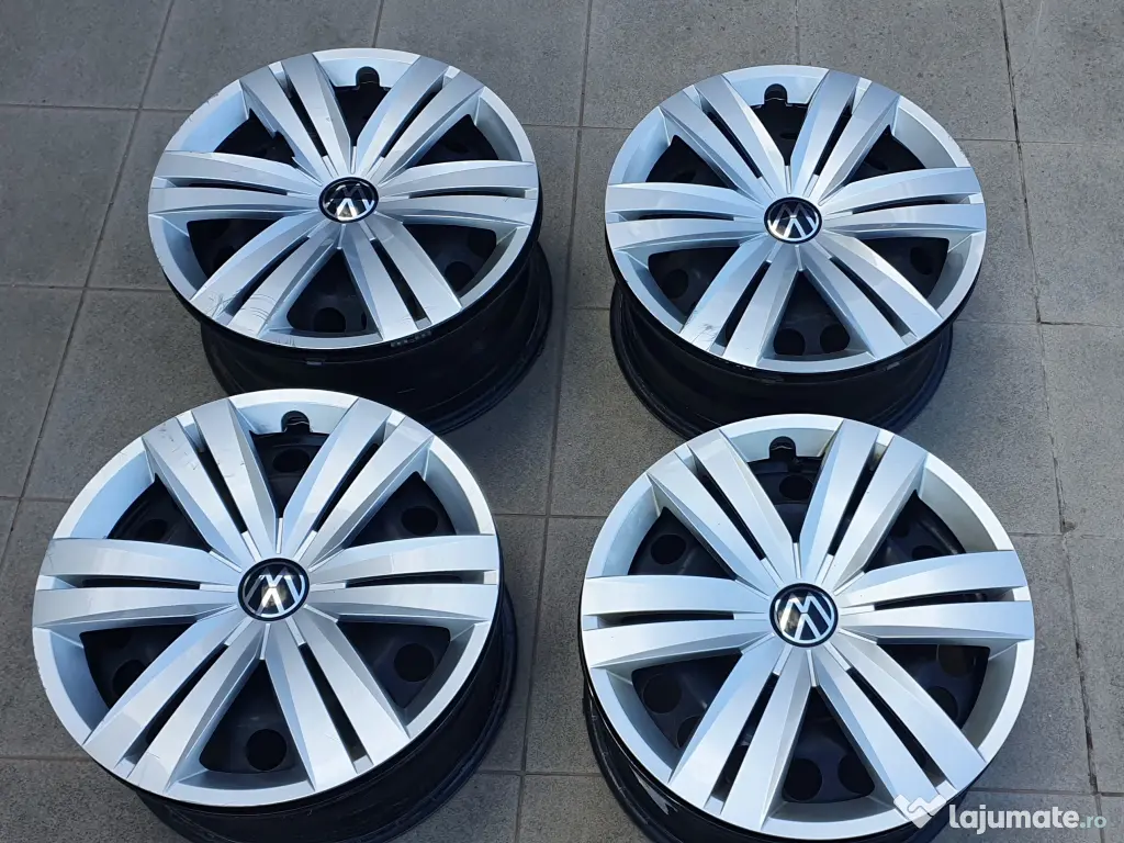 Jante tabla otel R16 VW originale Caddy Skoda Seat Audi Golf Passat Touran T roc 