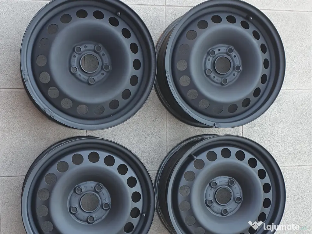 Jante tabla otel R16 VW originale Caddy Skoda Seat Audi Golf Passat Touran T roc 