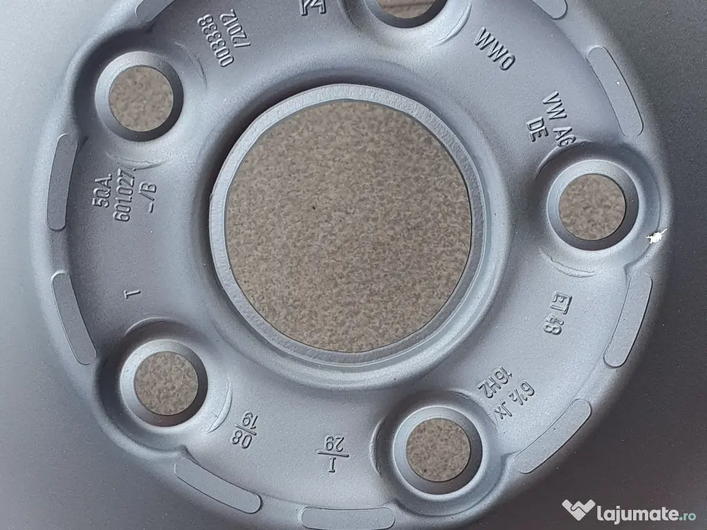 Jante tabla otel R16 VW originale Caddy Skoda Seat Audi Golf Passat Touran T roc 