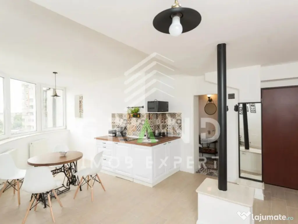 Apartament Scandinav | 2 camere semidecomandate | Centrala | 