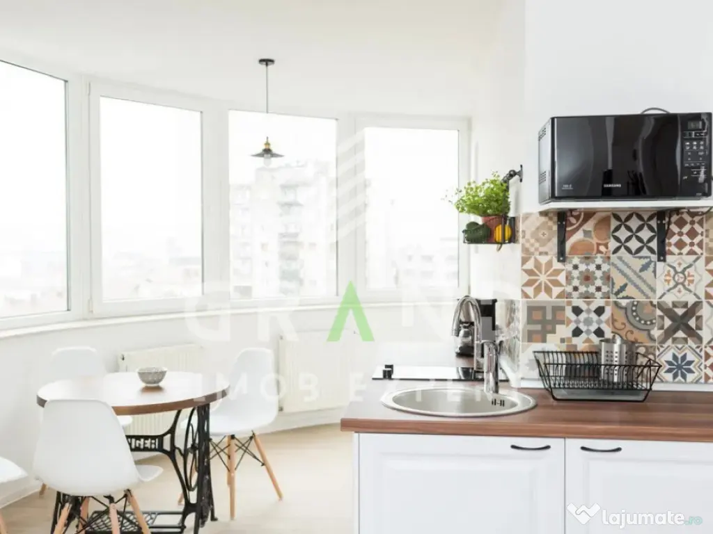 Apartament Scandinav | 2 camere semidecomandate | Centrala | 