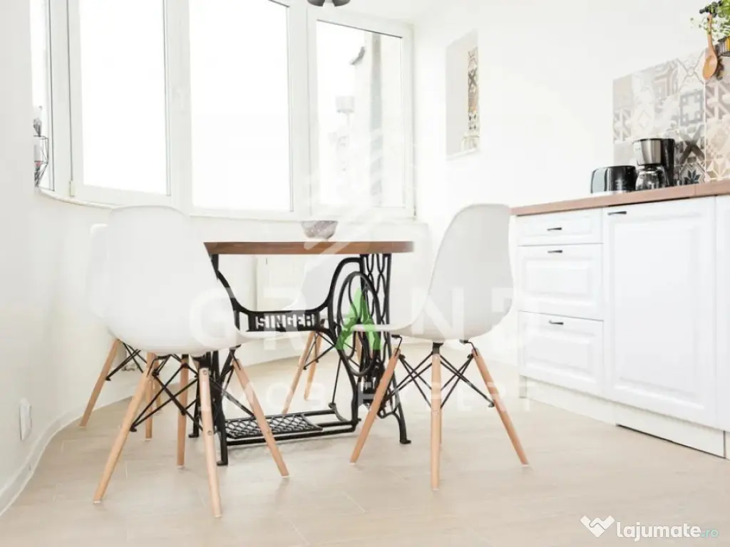 Apartament Scandinav | 2 camere semidecomandate | Centrala | 