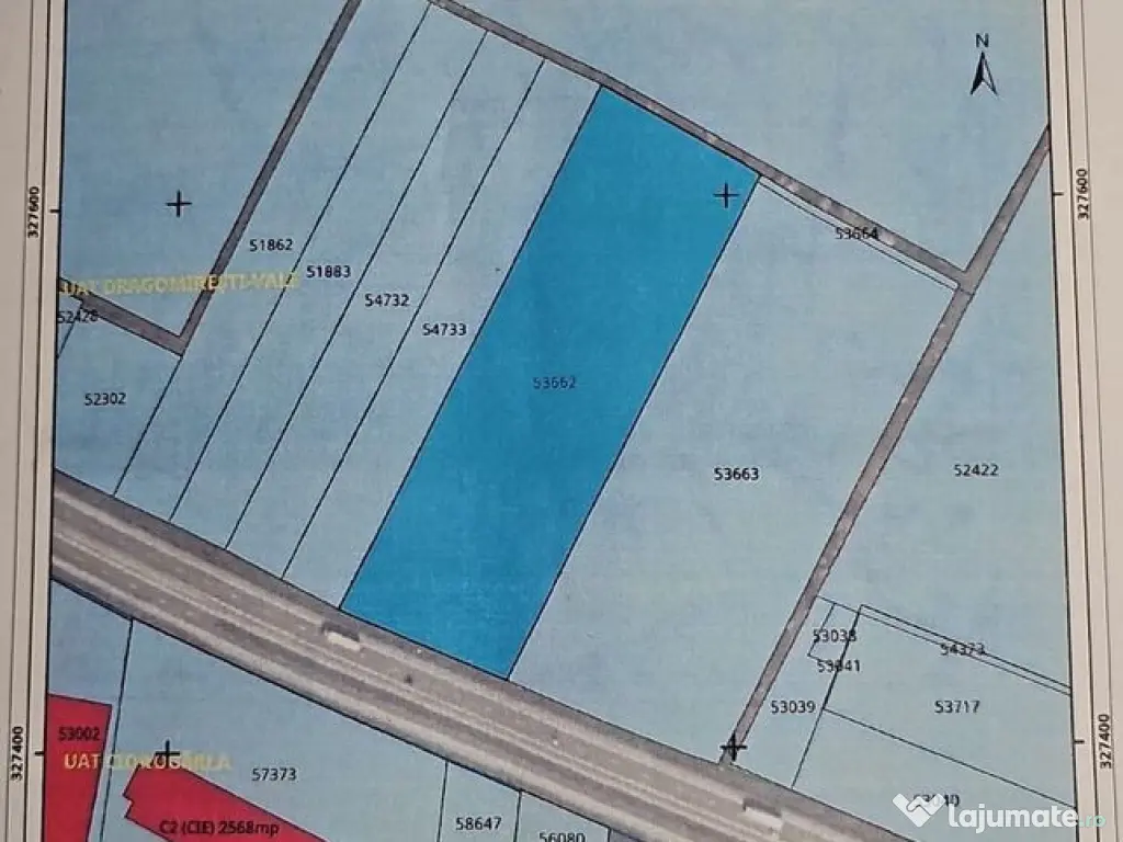 Teren Intravilan 13848 mp deschidere la A1 zona Carrefour... 