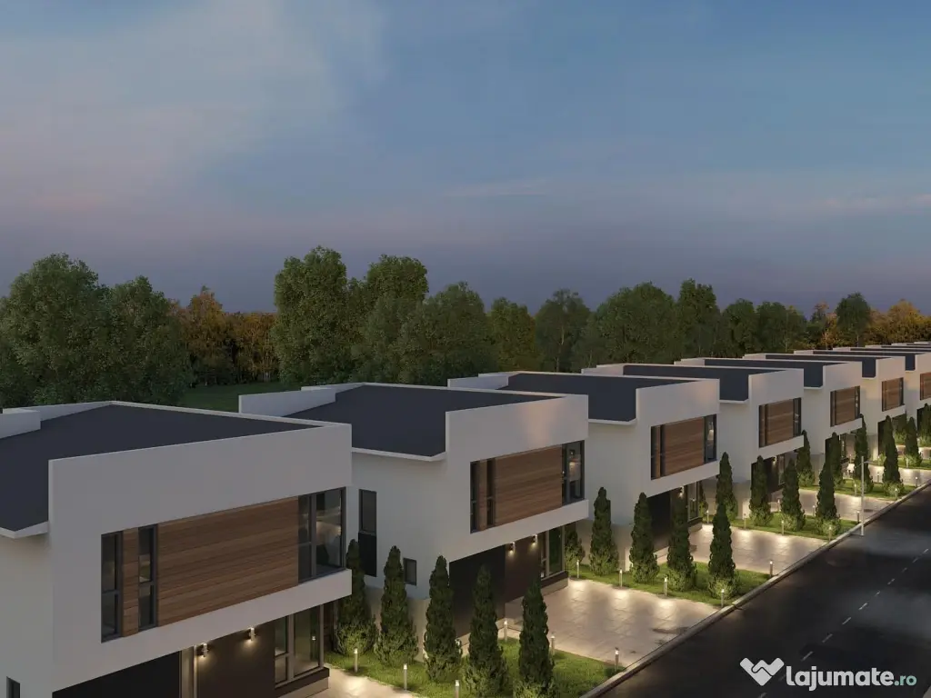 Casa individuală premium în complex privat – acces rapid oraș