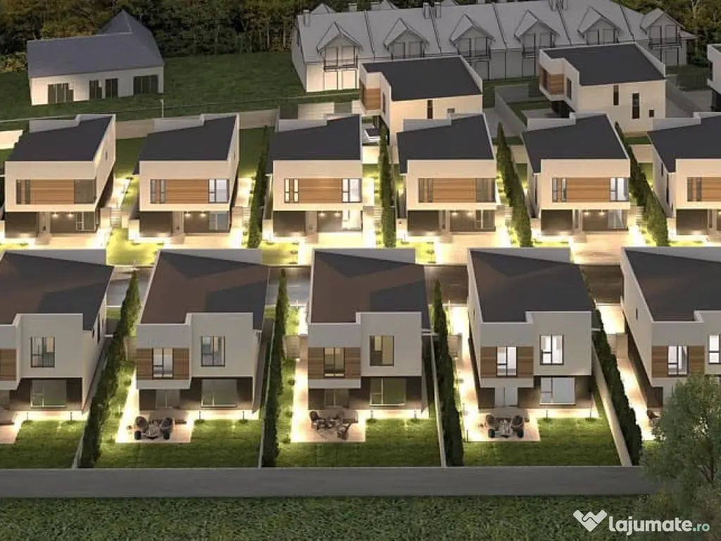 Casa individuală premium în complex privat – acces rapid oraș