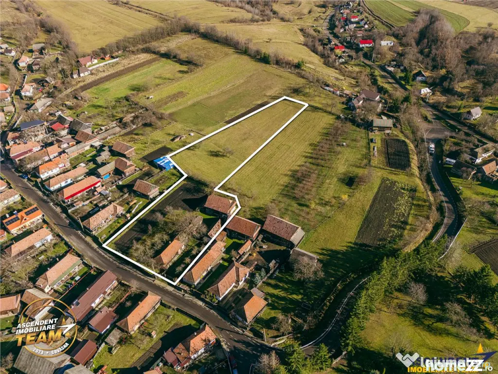 FILM! Casa si anexe, pe domeniu de 6.221mp, livada pomi fru 