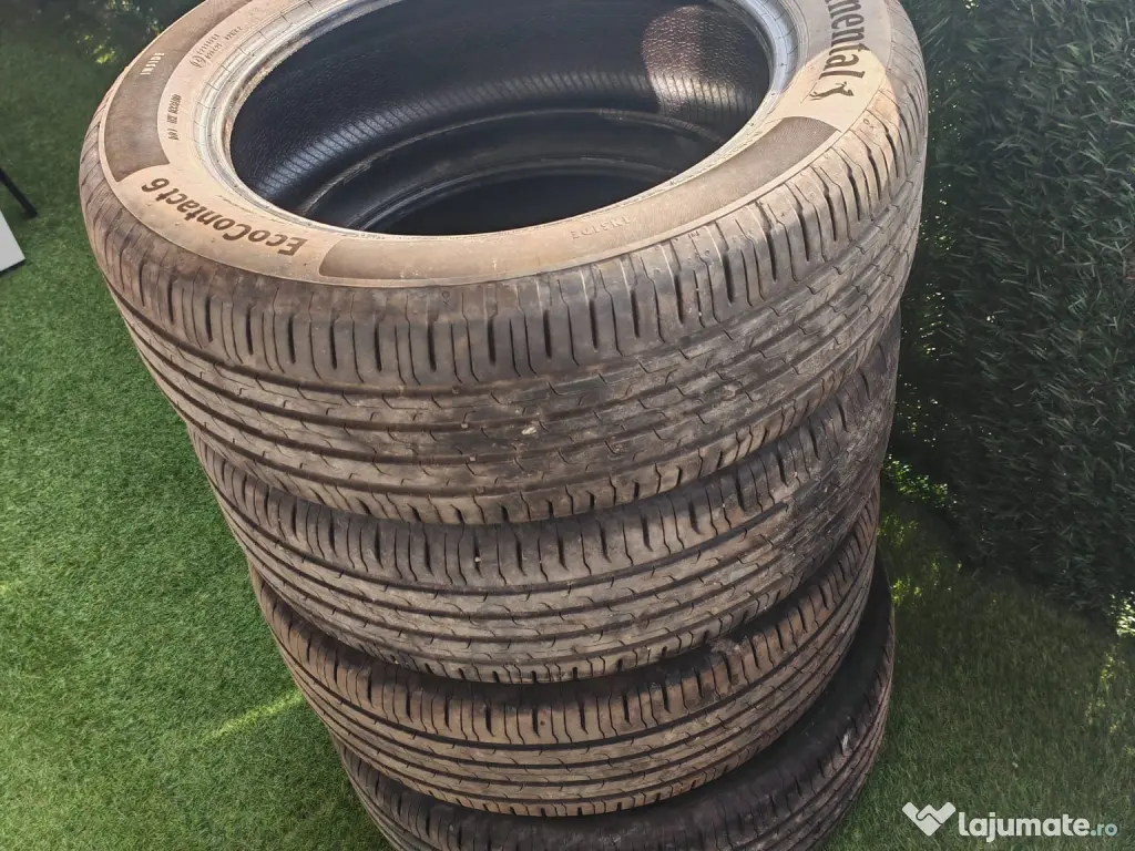 4 Anvelope originale (mașină nouă) CONTINENTAL EcoContact 6 215/55 R17 