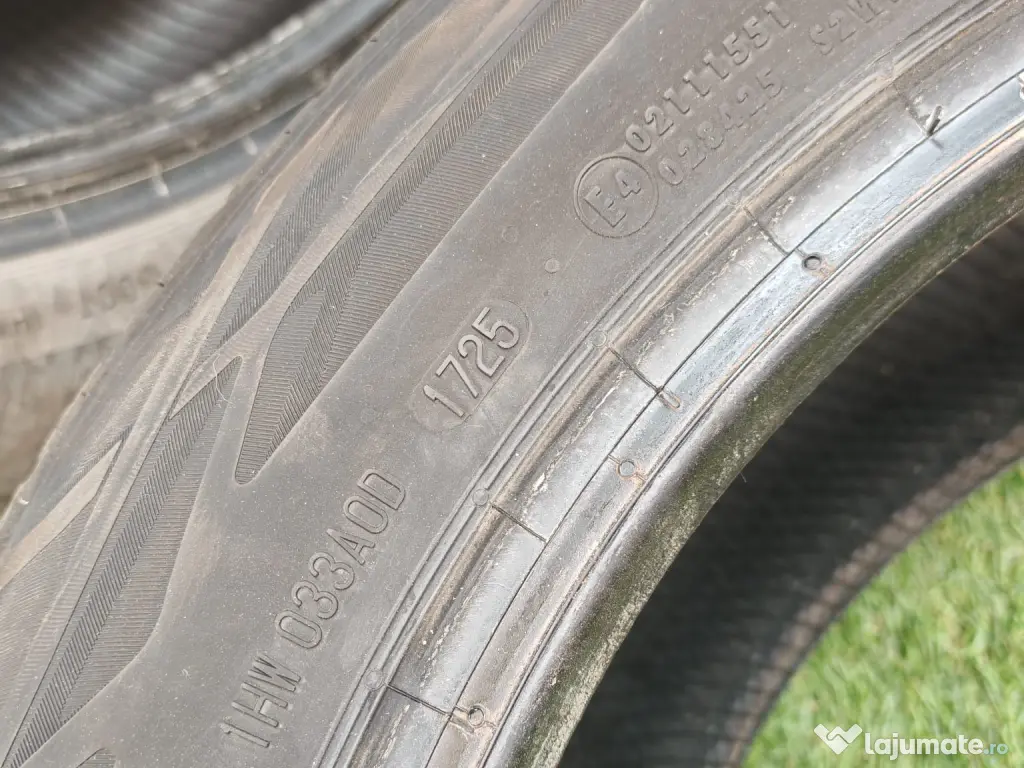 4 Anvelope originale (mașină nouă) CONTINENTAL EcoContact 6 215/55 R17 