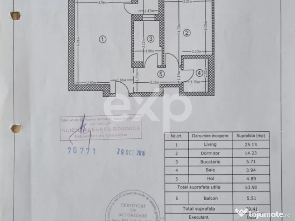 NUSCO CITTA, 2 camere de vanzare mobilat si utilat 