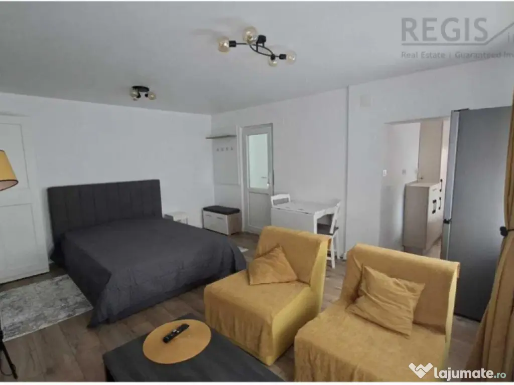 Garsoniera la casa Schei renovata cu curte Petfriendly 