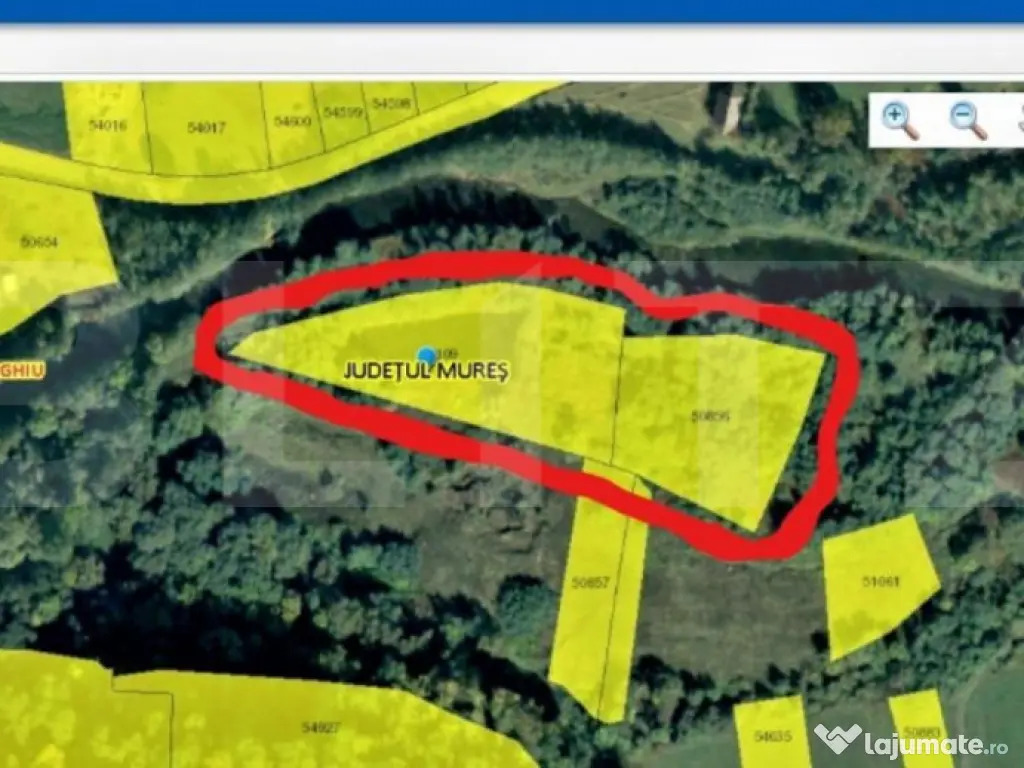 Teren extravilan, 12500mp, zona Gurghiu 