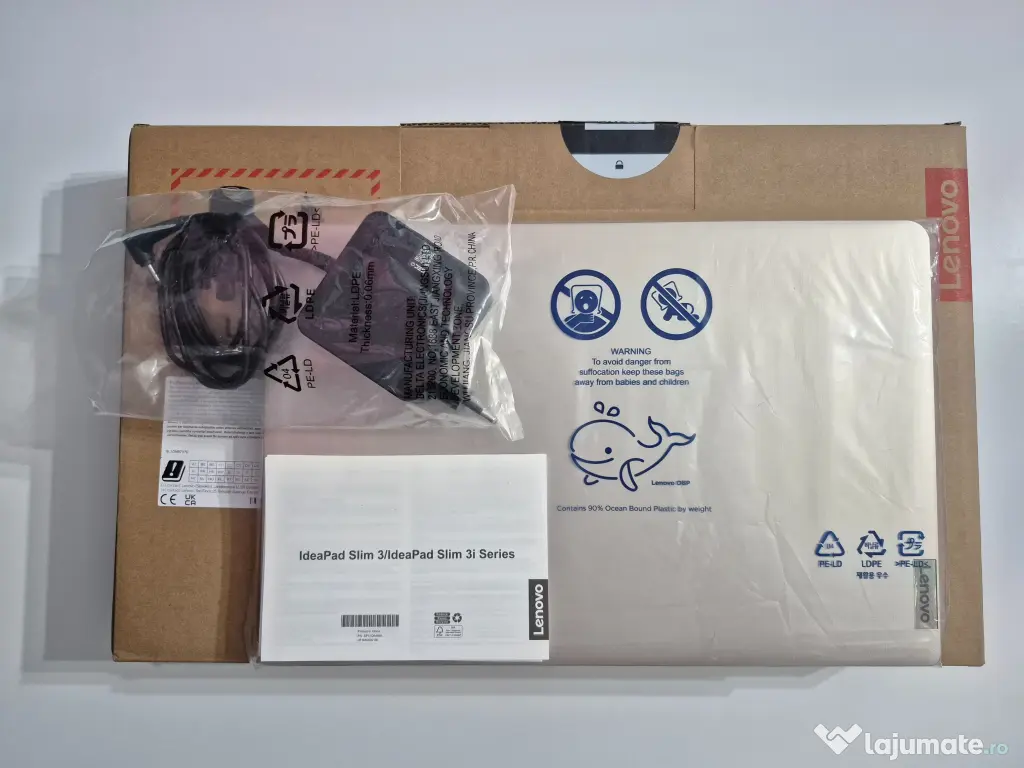 Laptop Lenovo IdeaPad 3, Intel i3, 8GB, 256 GB 