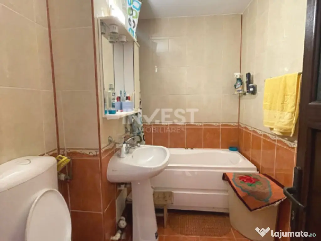 Apartament 2 camere decomandat-Tomesti-etaj 2-bloc reabilita 