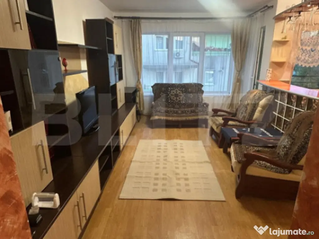 Apartament 2 camere, 42 mp, terasa, zona Stejarului 