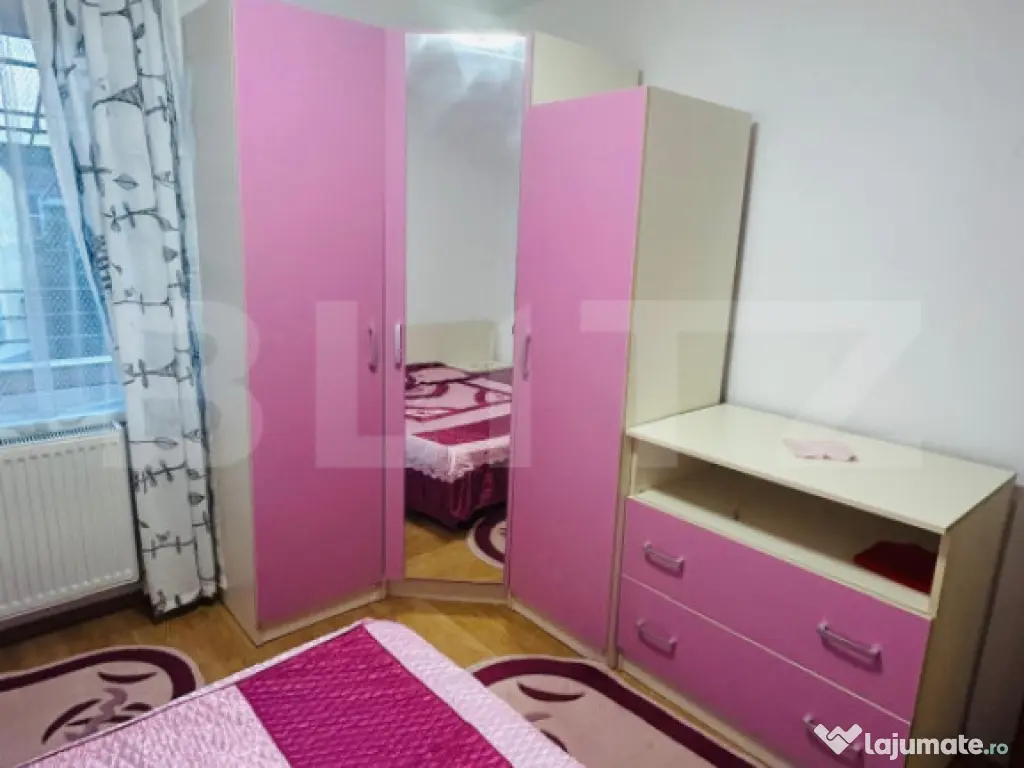 Apartament 2 camere, 42 mp, terasa, zona Stejarului 