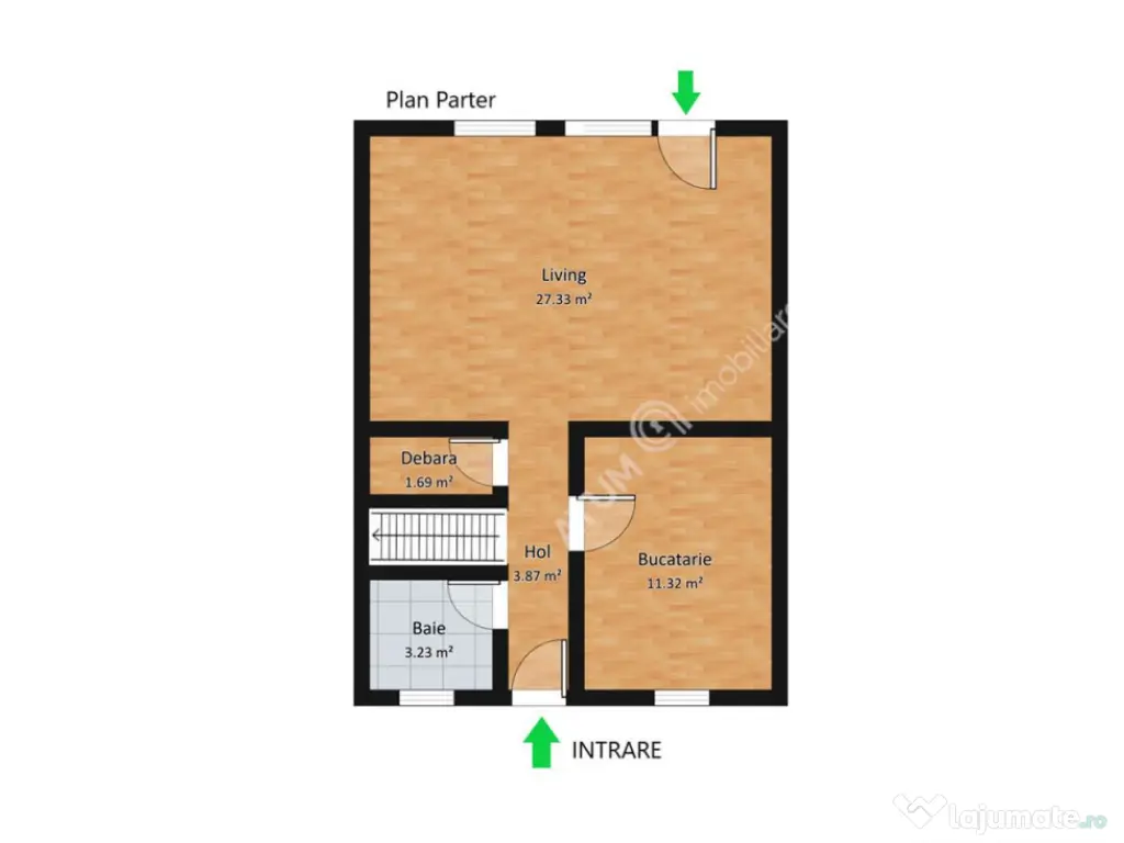 Casa pe 2 nivele 4 camere decomadate 2 bai zona Arhitectilor 