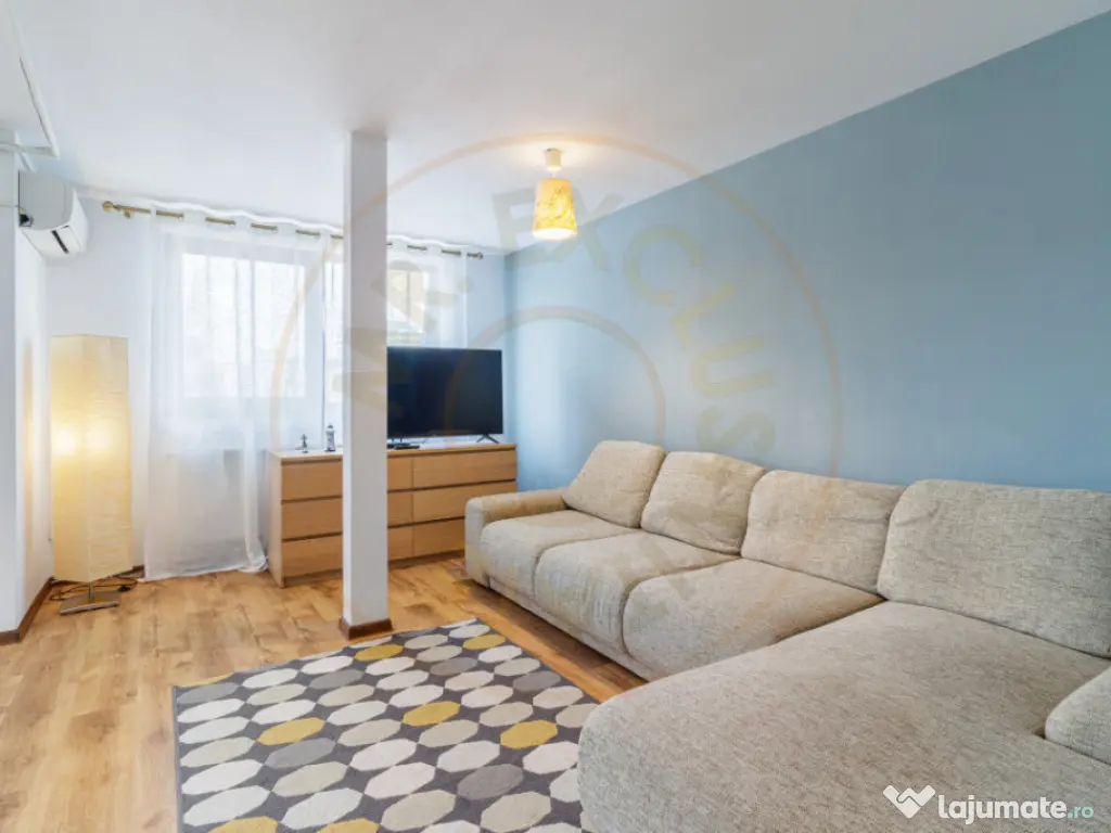 2 camere Titan curat si mobilat 