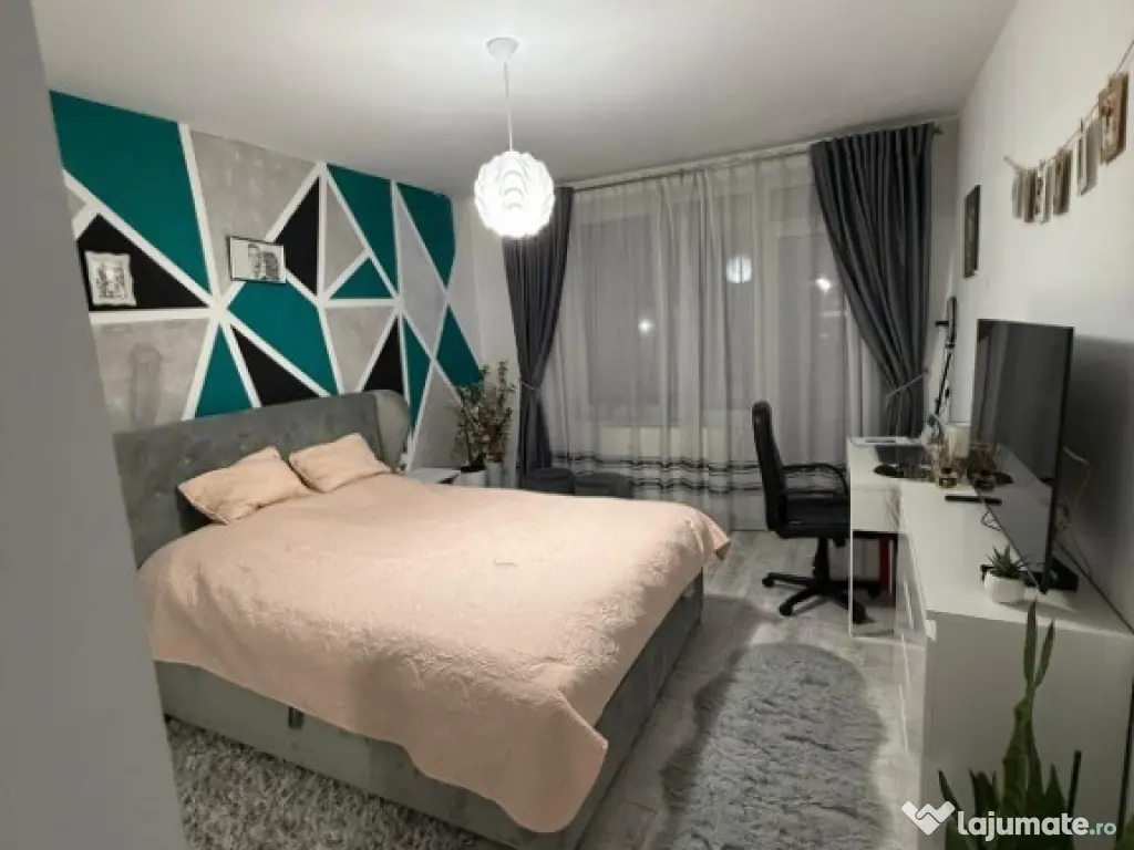 Apartament 3 camere, et.1, 2 balcoane, parcare privata Floresti 