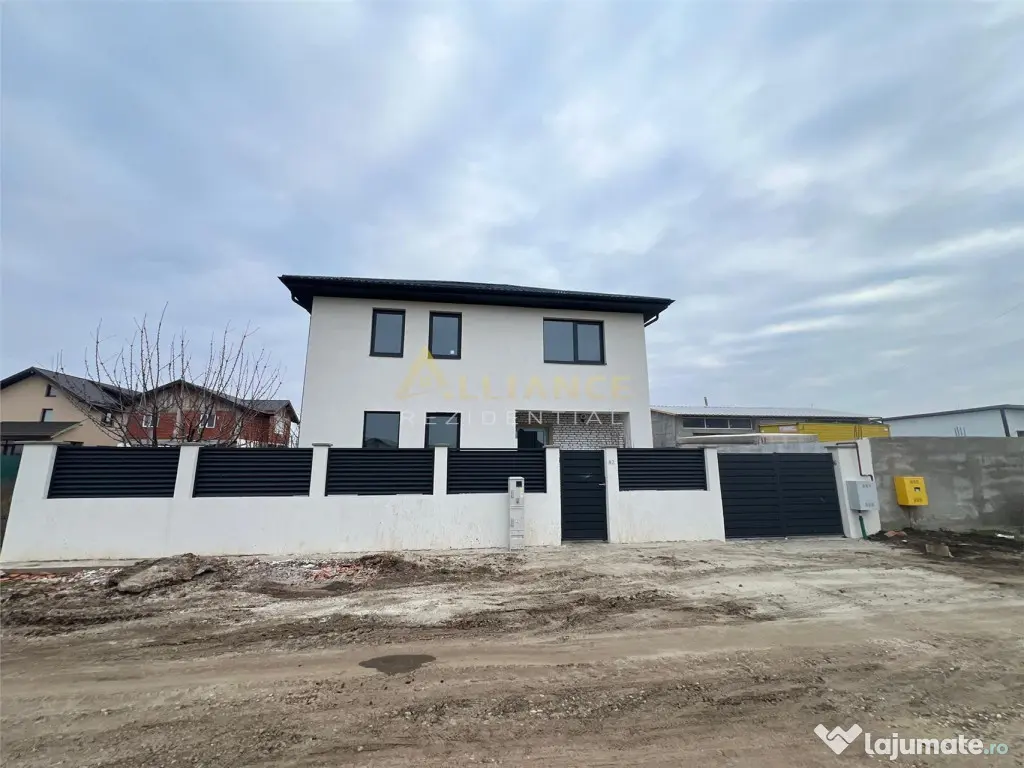 Vila Individuala - 4 camere - 110 mp utili-teren 320 mp 