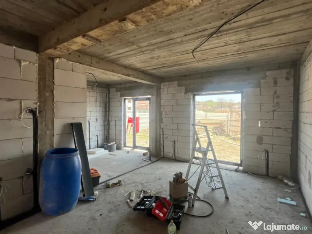 Casă modernă P+1, 120 mp utili, predare la cheie, finisaje 