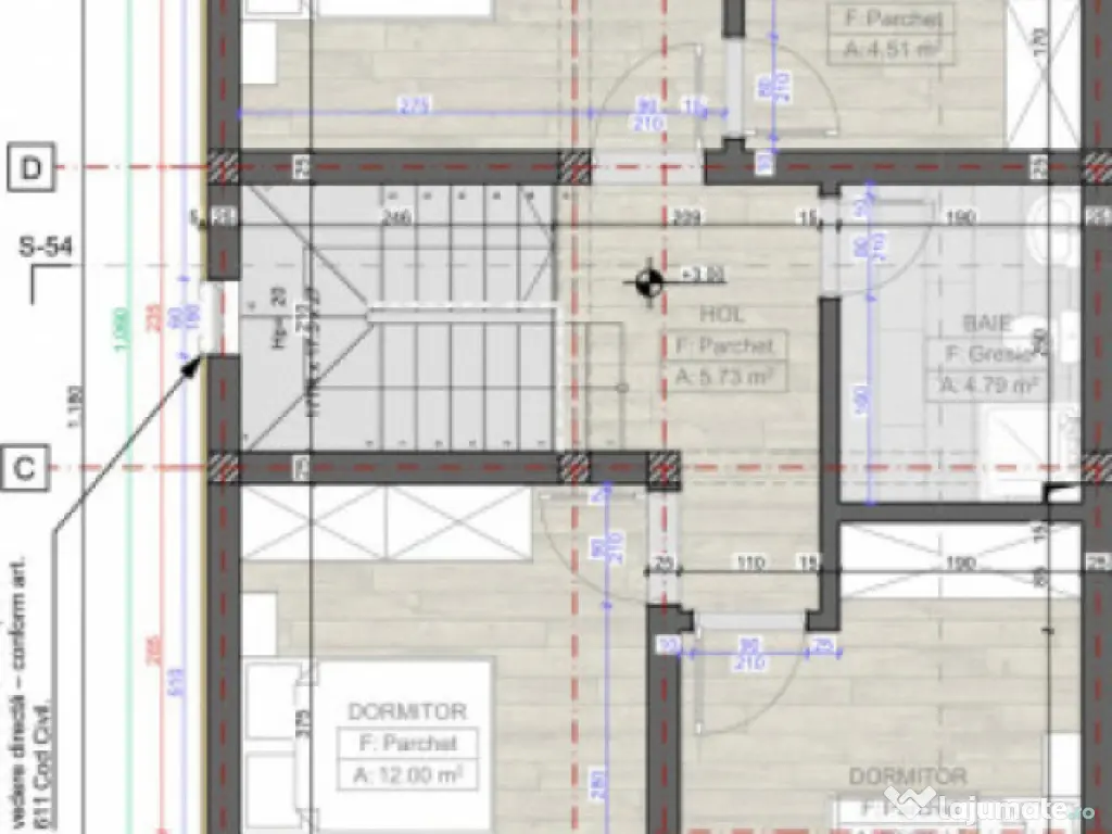 Casă modernă P+1, 120 mp utili, predare la cheie, finisaje 