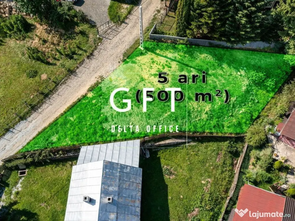 Teren intravilan 5 ari, Colibita, zona deosebita! 