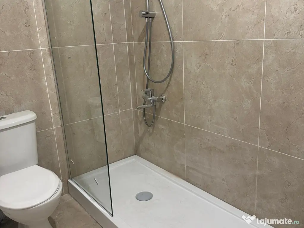 Vand doua paravane dus walk in, sticla securizata 8 mm, 70x200 cm, Belform Atlas 