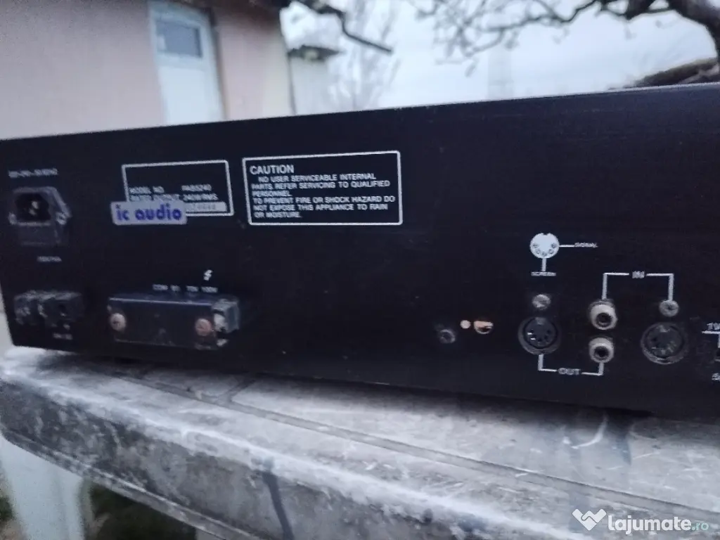 Amplificator IC audio 240W piese 