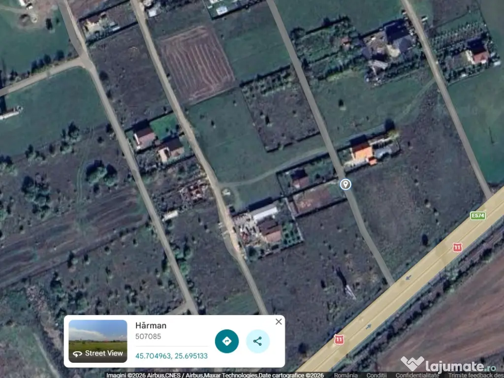 Teren intravilan 1000mp 