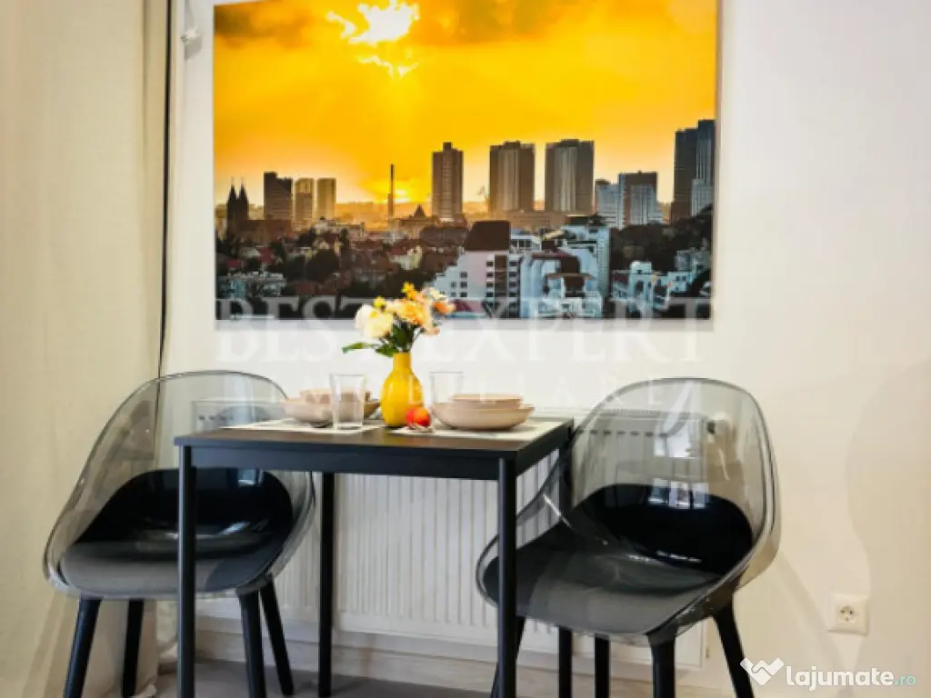 Garsoniera de inchiriat cu Parcare Hils Brauner Comision 0% 