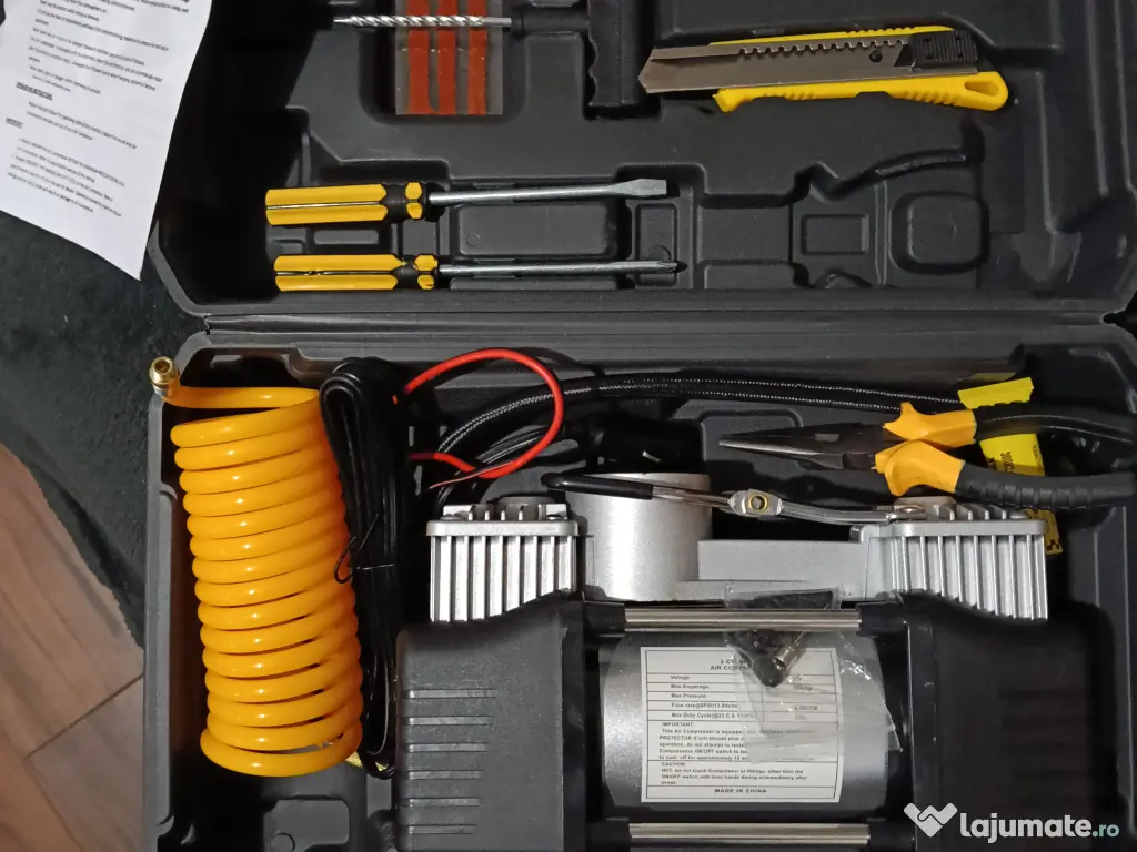 Compresor auto,de aer,profesional 12V 10 Bari