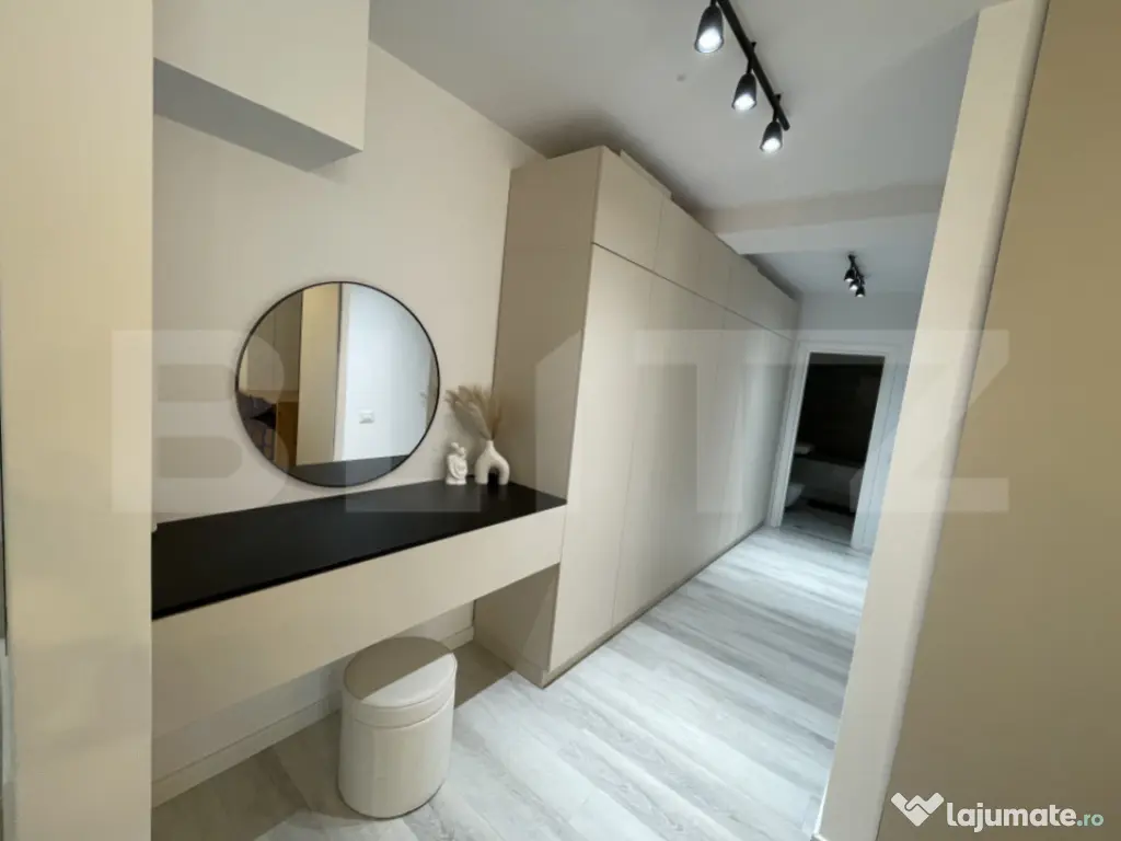 Apartament 2 camere, open space, 57 mp, Cornitoiu - zona lic 