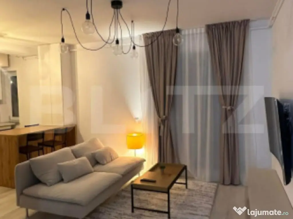 Apartament 2 camere, open space, 57 mp, Cornitoiu - zona lic 