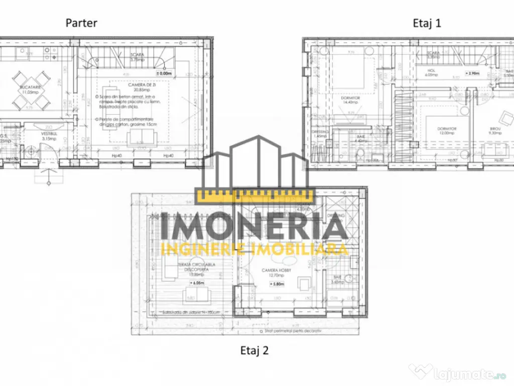 Casa finalizata 5 camere, 0% comision, metrou 1 Decembrie 