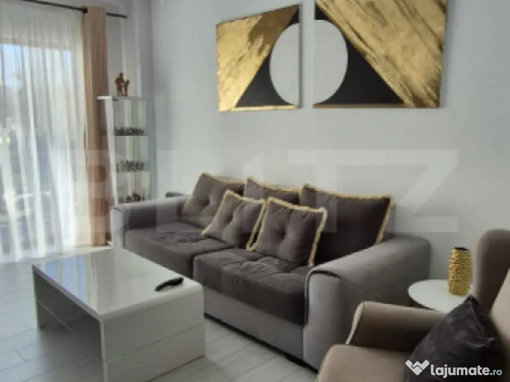 Apartament cu 3 camere, premium, 78 mp + 2 balcoane, în Bun 