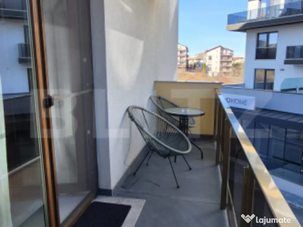 Apartament cu 3 camere, premium, 78 mp + 2 balcoane, în Bun 