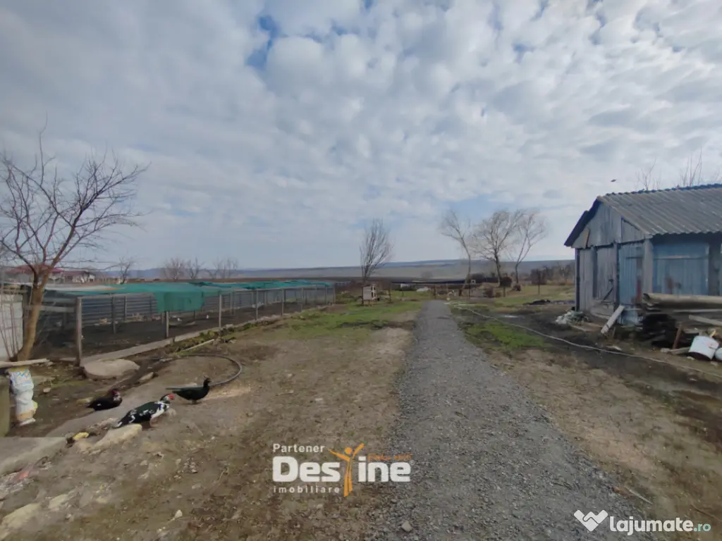 COMISION 0% - Teren intravilan cu 2 iazuri populate – 2225 
