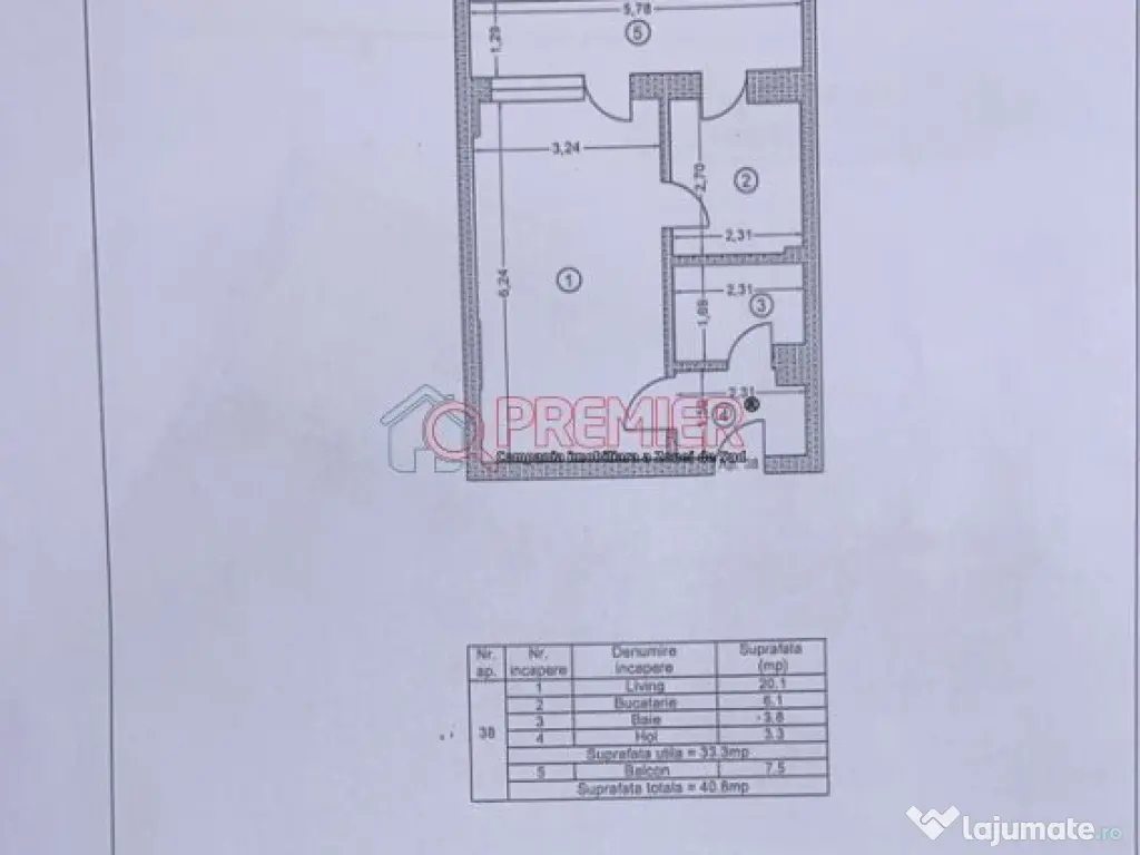 Metrou Berceni - Biruintei - Perla - garsoniera - gata 