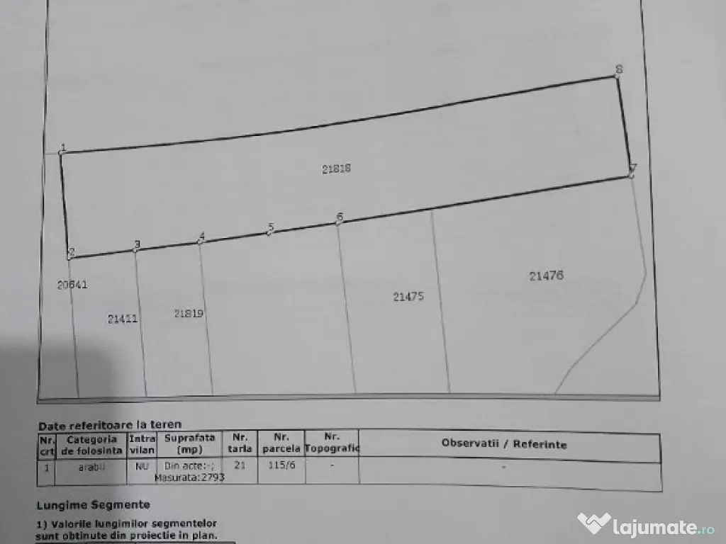 Teren de vanzare (langa padure si zona de agrement + helesteu) 