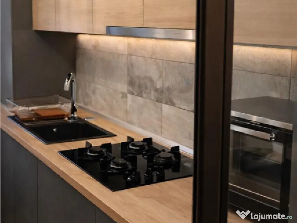 Garsoniera, decomandata, mobilata, echipata, arc gradina, ar