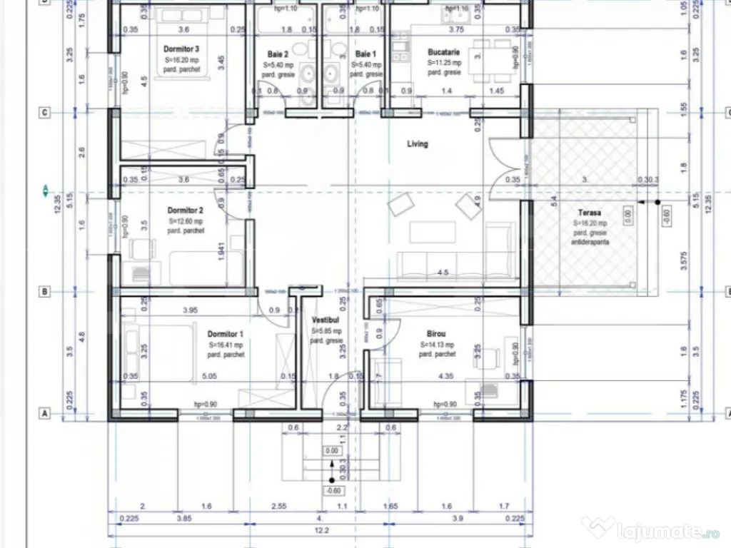 CASA SPATIOASA IN FAZA DE PROIECT , HARMAN, 5 CAMERE,124 M2 