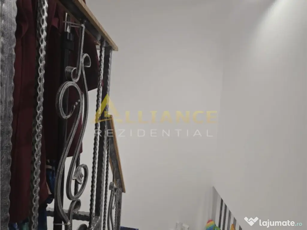 Duplex mobilat si utilat - 4 camere -2 bai - pod -10 min de