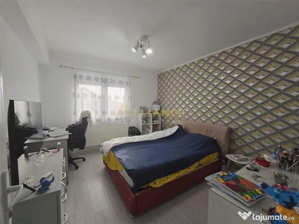 Duplex mobilat si utilat - 4 camere -2 bai - pod -10 min de