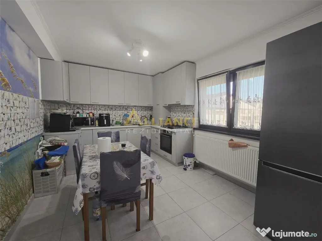 Duplex mobilat si utilat - 4 camere -2 bai - pod -10 min de