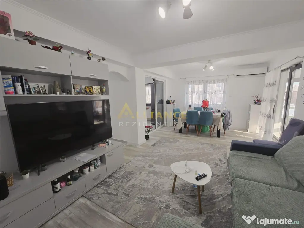 Duplex mobilat si utilat - 4 camere -2 bai - pod -10 min de