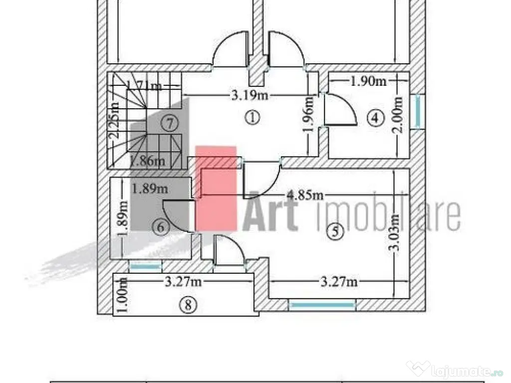 Casa curte Popesti Leordeni - A0 