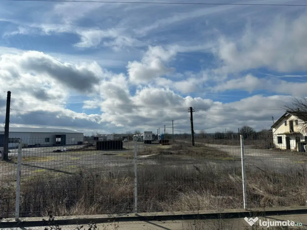 Teren cu potențial industrial și logistic – DN72A, Drago