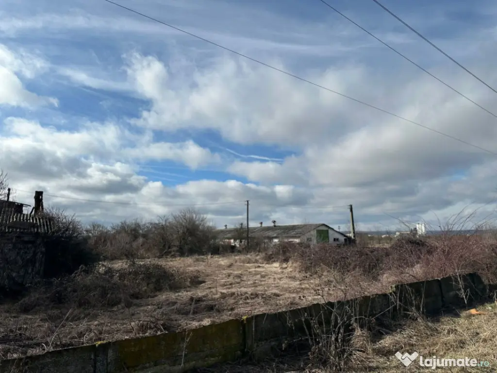 Teren cu potențial industrial și logistic – DN72A, Drago