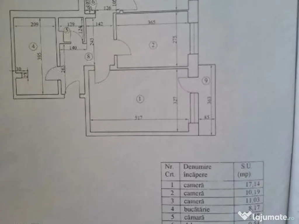 Tineretului | 3 camere | dec | et 10 | mobilat/utilat | 129. 