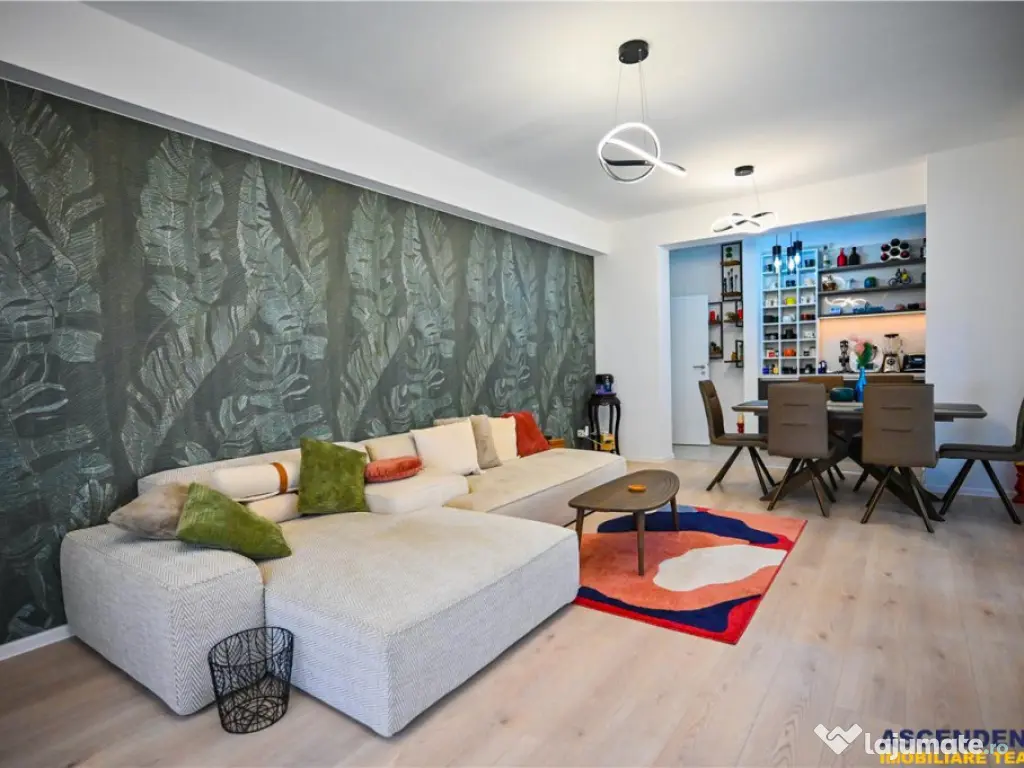 FILM3D!Premium Penthouse,echipat, parcare subterana,50 mp te 